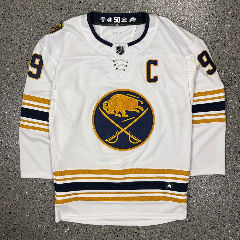 Adidas Buffalo Sabres 50th Anniversary Jack Eichel Hockey Jersey